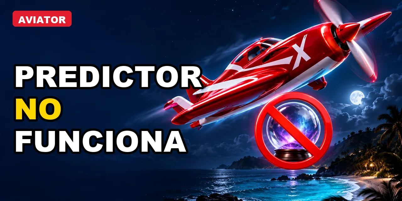 Por qué un predictor de Aviator no puede funcionar nunca