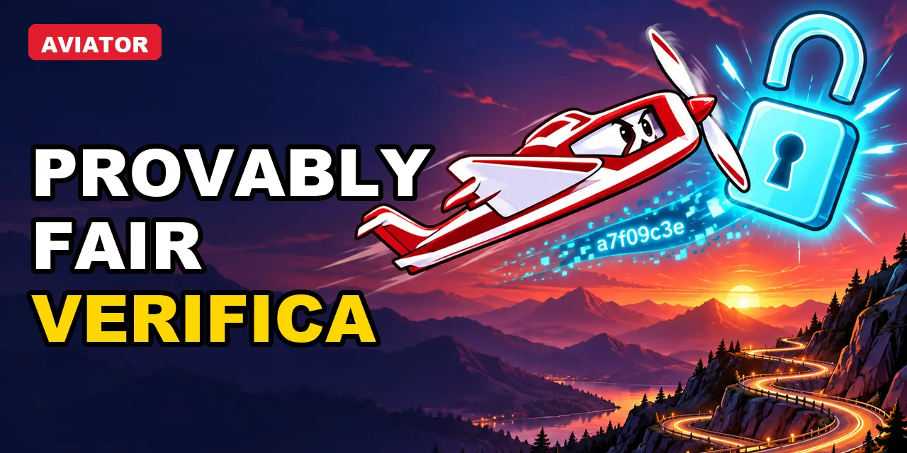 Provably Fair en Aviator: verifica tú mismo cada ronda