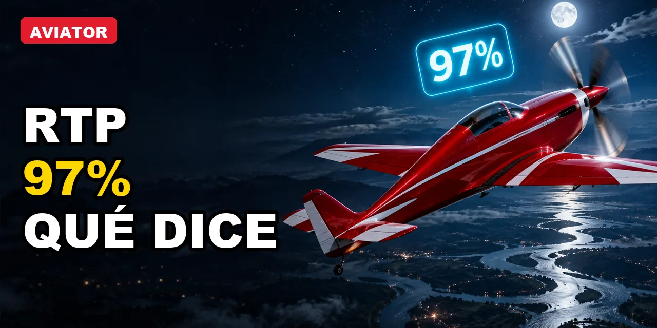 Aviator y su RTP de 97%: qué dice y qué no dice ese número