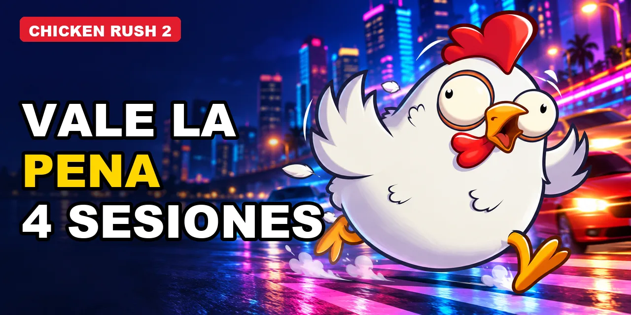 Chicken Rush 2 paso a paso: cómo lo probé en cuatro noches