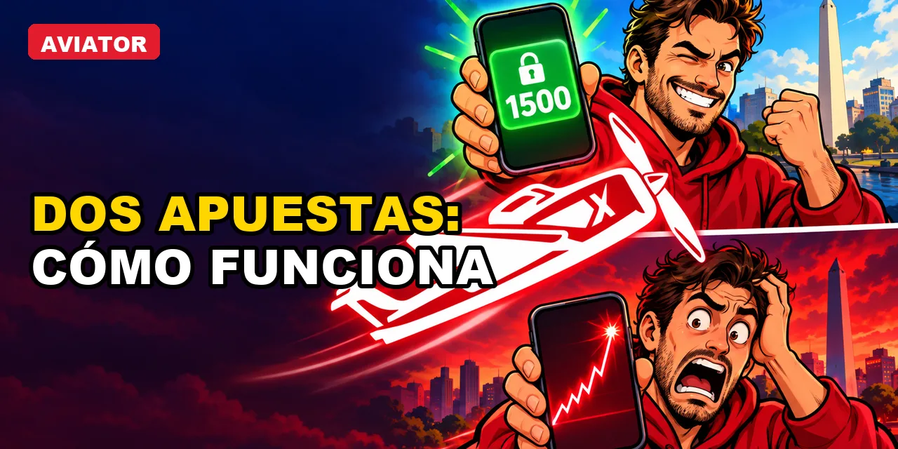 Aviator con dos apuestas: las preguntas que te hacés antes de usarlas