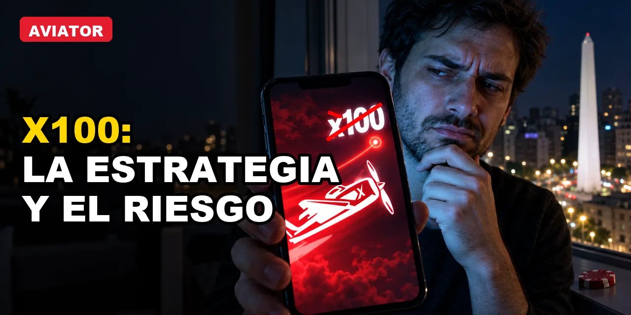 x100 en Aviator: las preguntas que te hacés antes de intentarlo