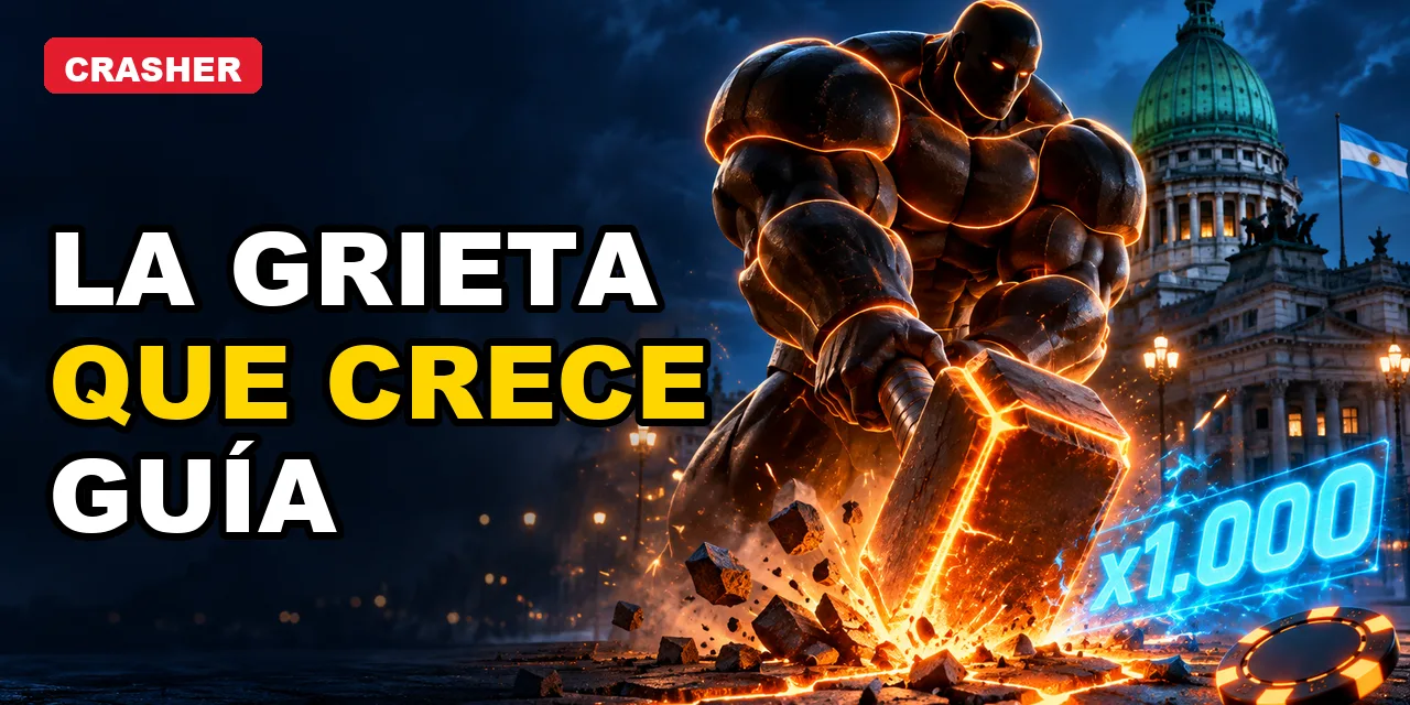 Crasher en Argentina: la grieta que crece con la apuesta