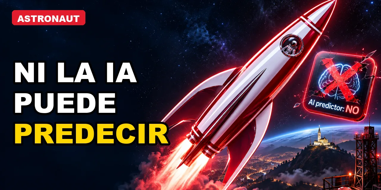 Astronaut Predictor: ¿se puede predecir el próximo multiplicador?