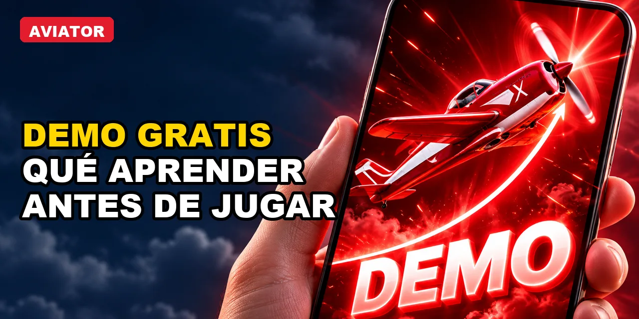Una sesión de demo en Aviator, con presupuesto fijado antes de empezar