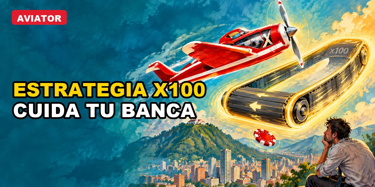Ir por x100 en Aviator con presupuesto fijo: cómo se ve una sesión