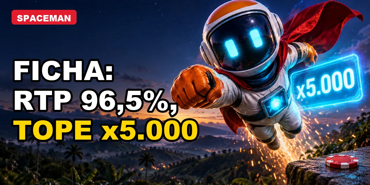 Spaceman en Colombia: guía y Cashout 50%