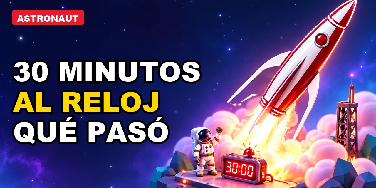 Astronaut en siete noches: notas cortas de 30 minutos cada una
