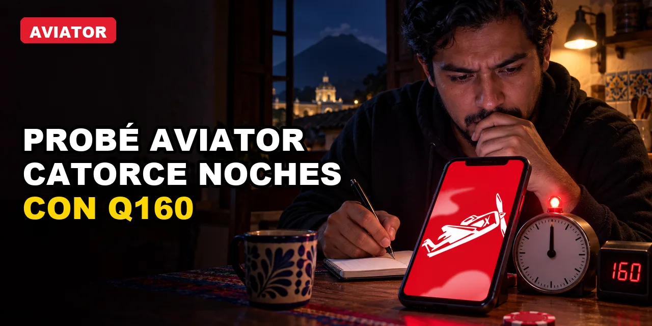 Catorce memos que anoté probando Aviator con Q160