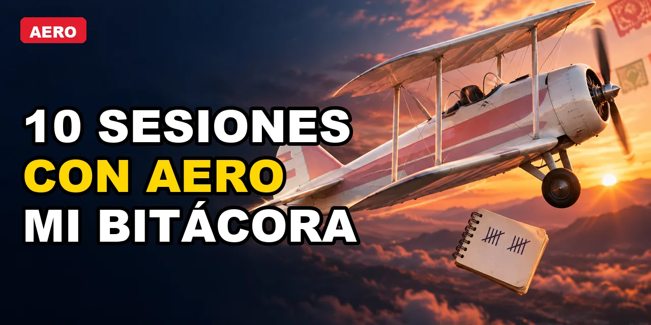 Aero paso a paso en México: cómo jugué diez sesiones en orden