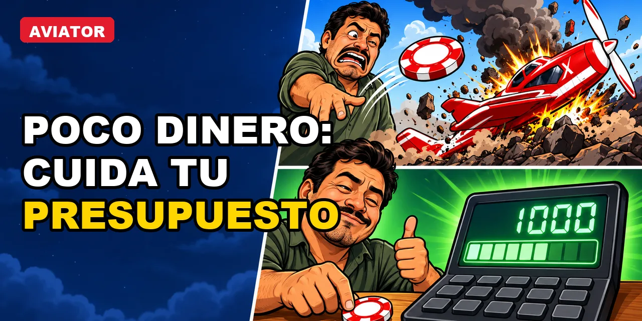 Jugar Aviator con poco dinero: pasos para armar tu presupuesto