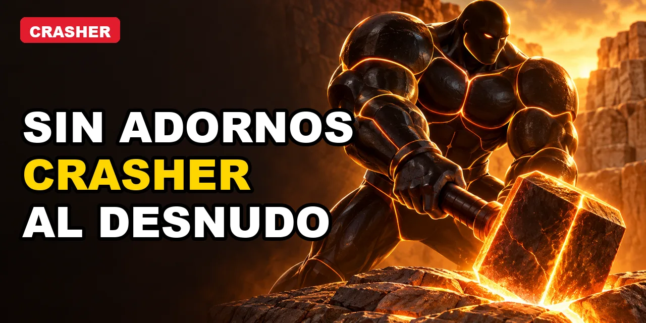 Crasher paso a paso: lo que hice, en orden, con pesos mexicanos