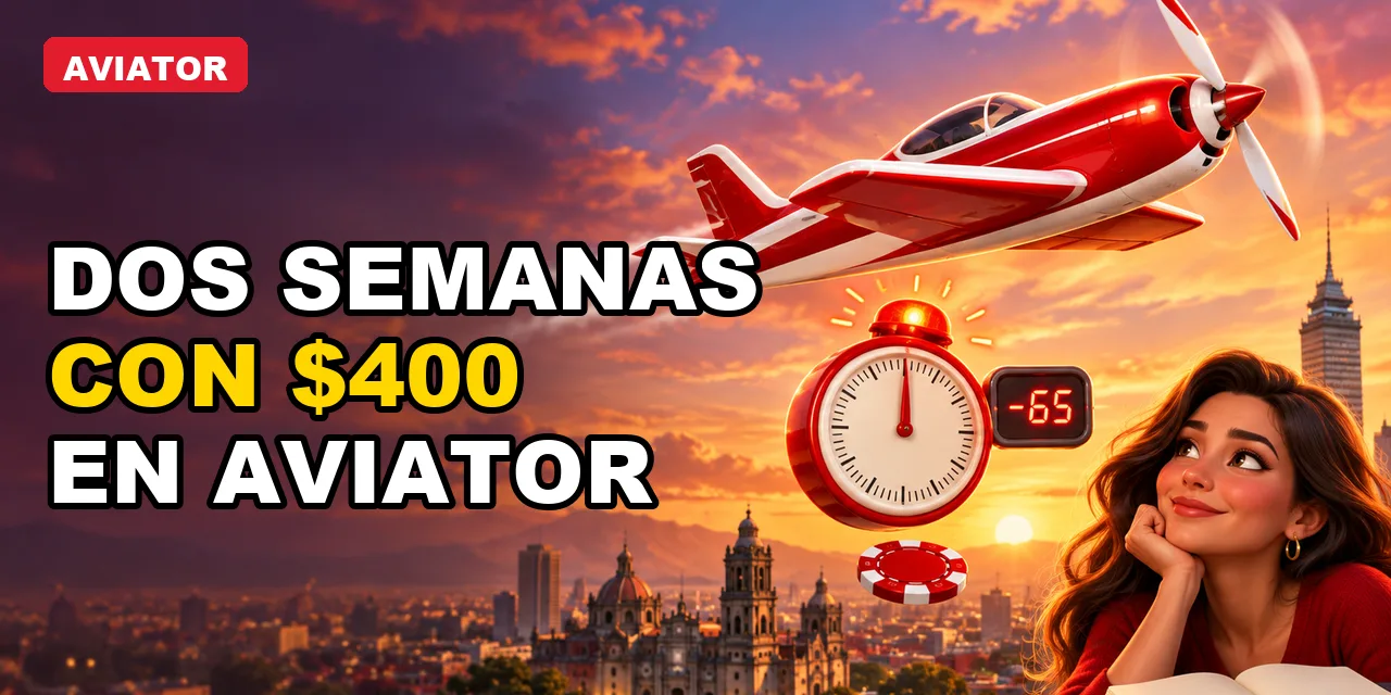 Aviator paso a paso: cómo armé mi prueba de 14 noches con $400