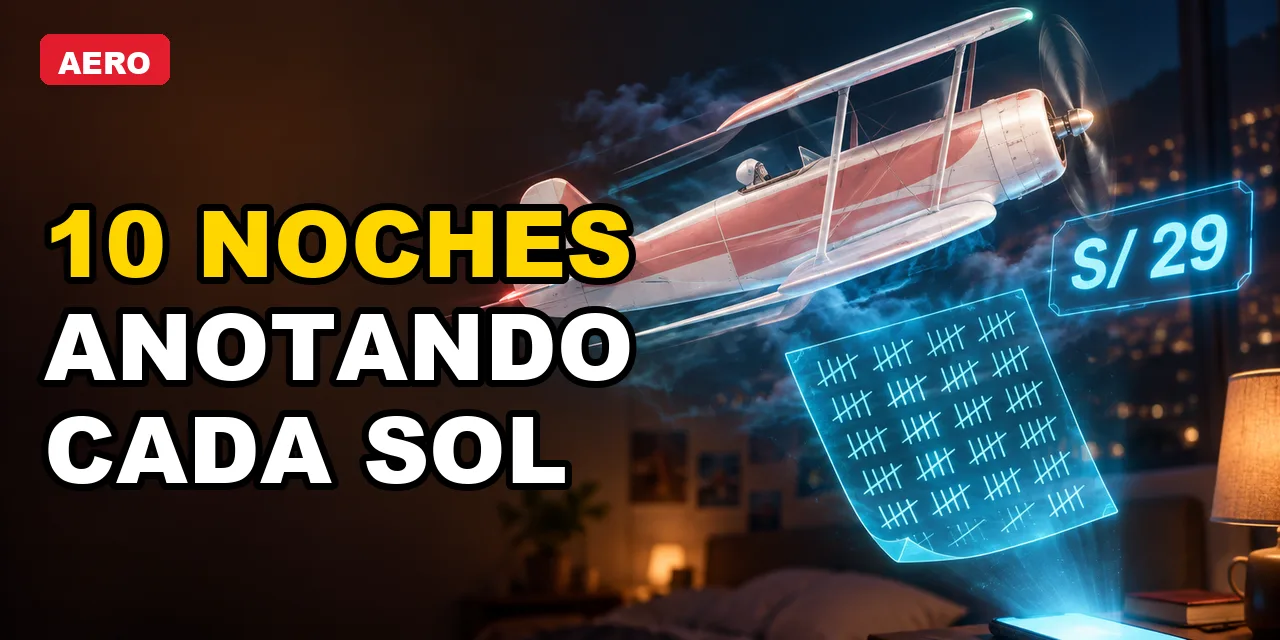 Aero en Perú: comparé dos formas de jugar en diez sesiones