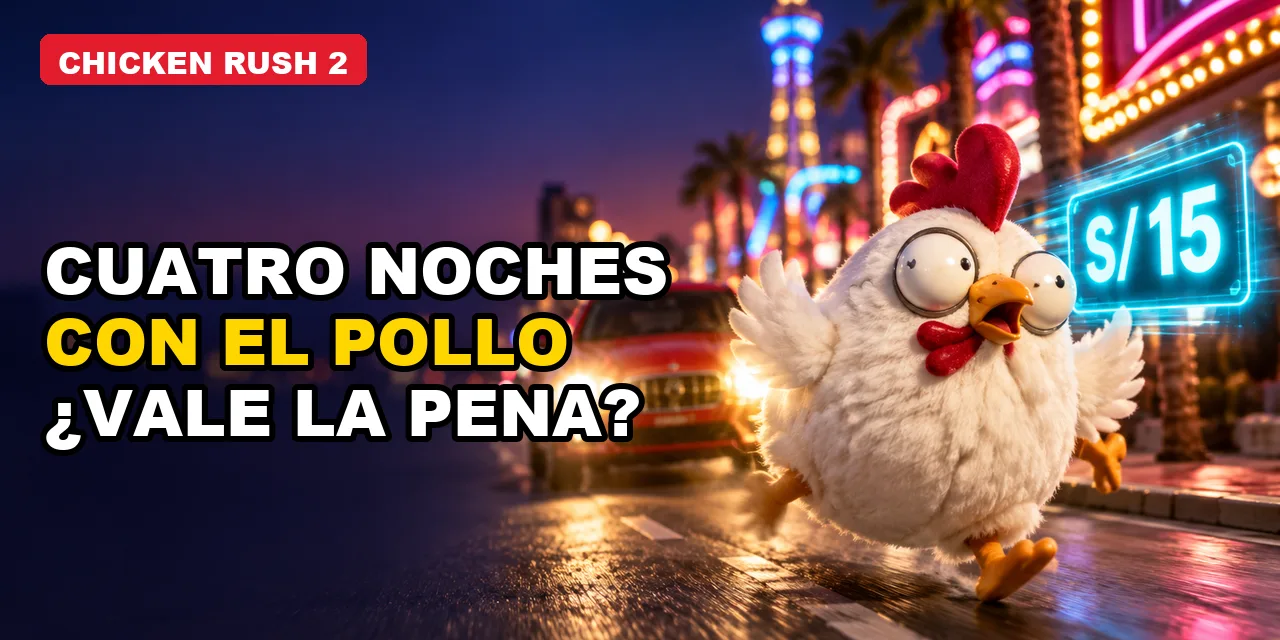 Chicken Rush 2 comparado: niveles, opciones y cuatro noches reales