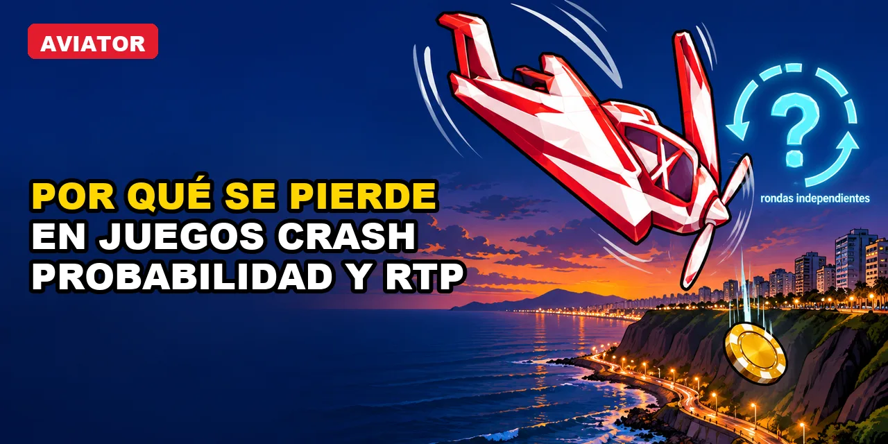 ¿Por qué se pierde en los juegos crash? Probabilidad, RTP y decisiones