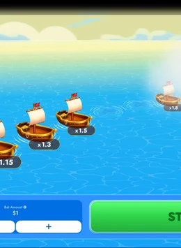 Portada de Chicken Pirate Route, juego chicken de Turbo Games disponible en 1win