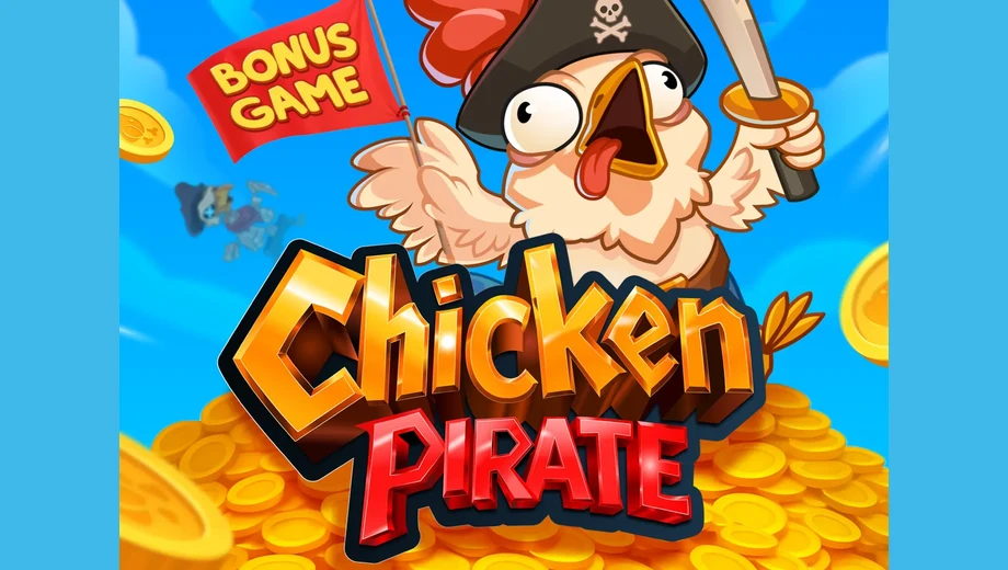 Banner de Chicken Pirate, juego crash de 100HP Gaming disponible en 1win