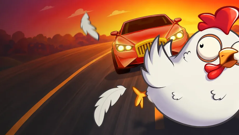 Banner de Chicken Rush 2, juego crash de BGaming disponible en 1win