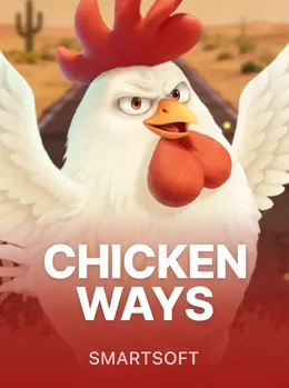 Portada de Chicken Ways, juego crash de SmartSoft disponible en 1win