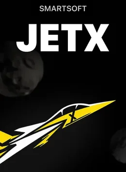 Portada de JetX, juego crash de SmartSoft disponible en 1win
