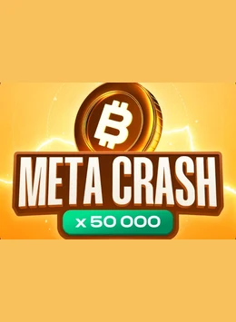 Portada de Meta Crash, juego crash de 100HP Gaming disponible en 1win
