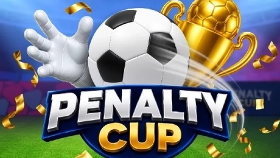 Banner de Penalty Cup, juego penalty de Poggiplay disponible en 1win