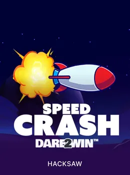 Portada de Speed Crash, juego crash de Hacksaw Gaming disponible en 1win