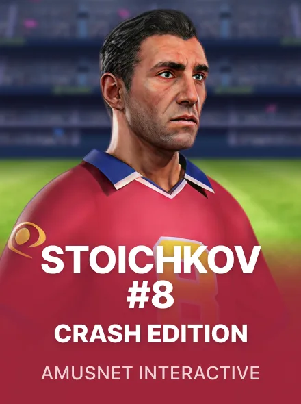Portada de Stoichkov #8 Crash Edition, juego crash disponible en 1win Argentina