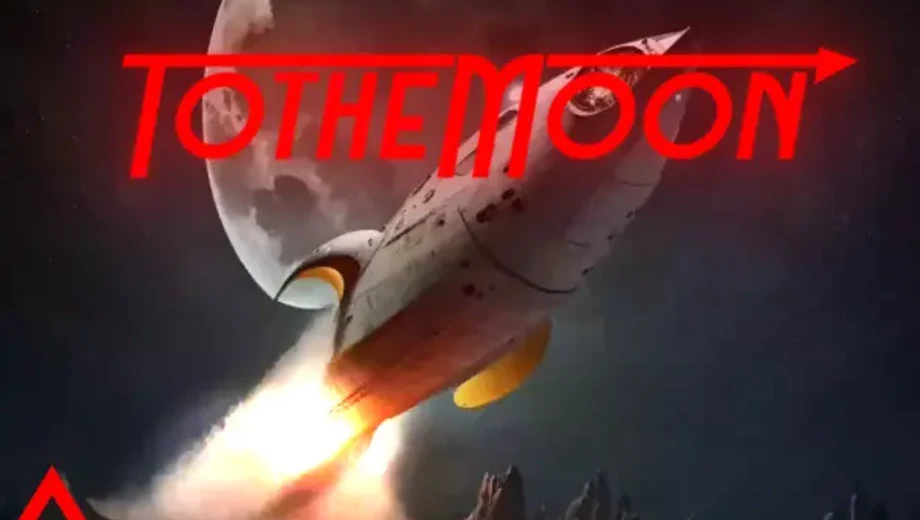 Banner de To The Moon, juego crash de AGT Software disponible en 1win