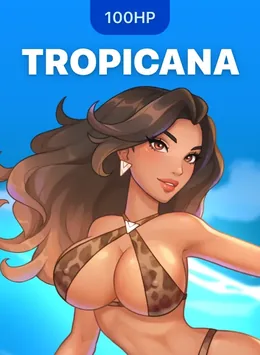 Portada de Tropicana, juego crash de 100HP Gaming disponible en 1win