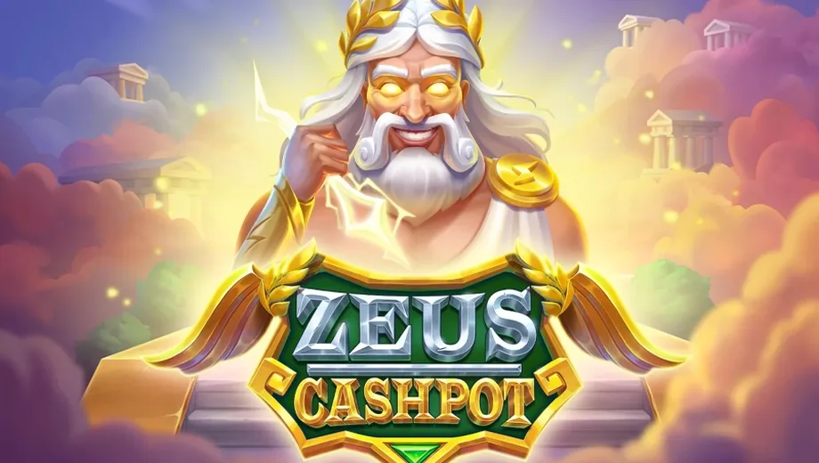 Banner de Zeus Cashpot, tragamonedas de Ela Games disponible en 1win