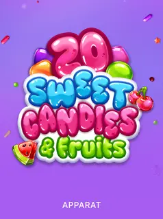 20 Sweet Candies & Fruits, tragamonedas de Apparat en 1win Chile