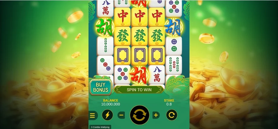 Captura del juego 3 Combo Mahjong, tragamonedas de Funky Games disponible en 1win