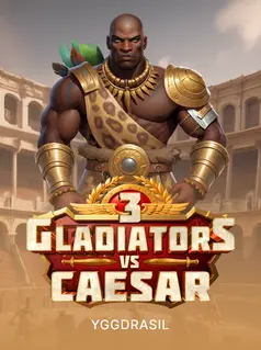 3 Gladiators vs Caesar, tragamonedas de Yggdrasil en 1win Chile