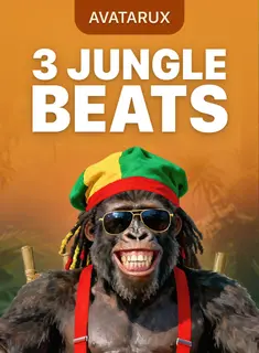 3 Jungle Beats, tragamonedas de AvatarUX en 1win Chile