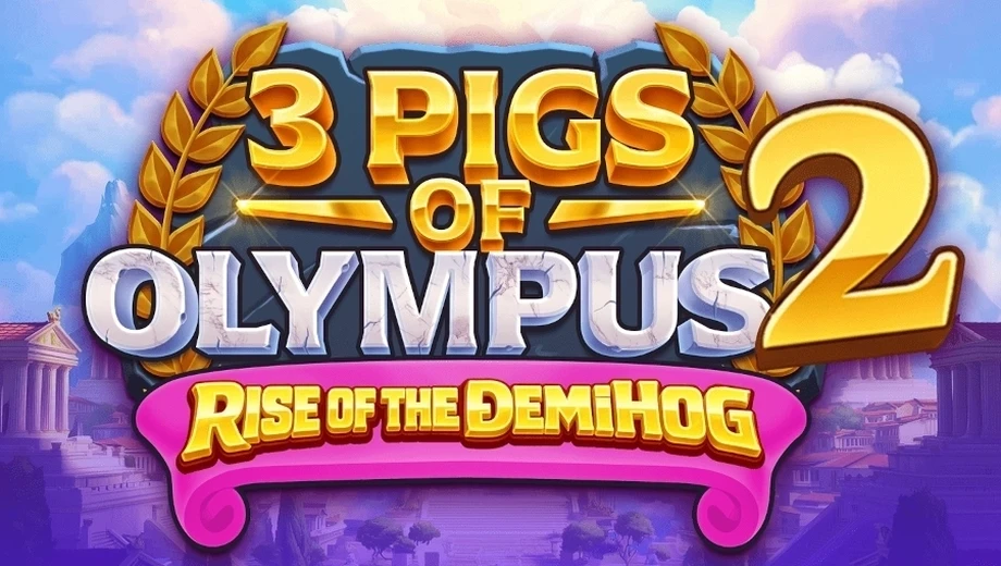 Banner de 3 Pigs of Olympus 2 - Rise of the Demi-Hog, tragamonedas de Gaming Corps disponible en 1win