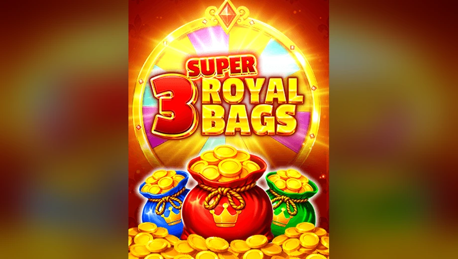 Banner de 3 Royal Bags Super, tragamonedas de Platipus disponible en 1win