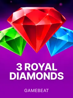 3 Royal Diamonds, tragamonedas de GameBeat en 1win