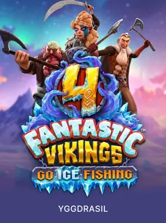 4 Fantastic Vikings Go Ice Fishing, tragamonedas de Yggdrasil en 1win