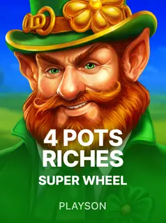 4 Pots Riches: Super Wheel, tragamonedas de Playson en 1win