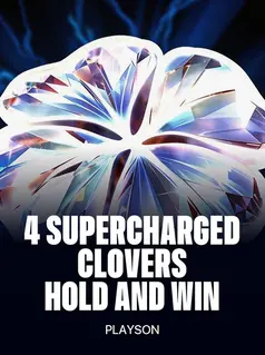 4 Supercharged Clovers: Hold and Win, tragamonedas de Playson en 1win