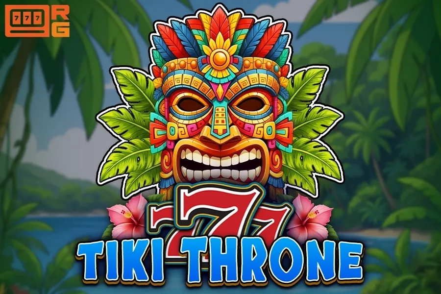 Banner de 777 - Tiki Throne, tragamonedas de Retro Gaming disponible en 1win