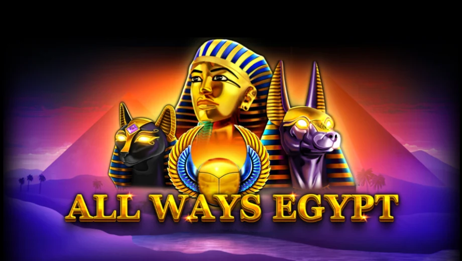 Banner de All Ways Egypt, tragamonedas de 1spin4win disponible en 1win