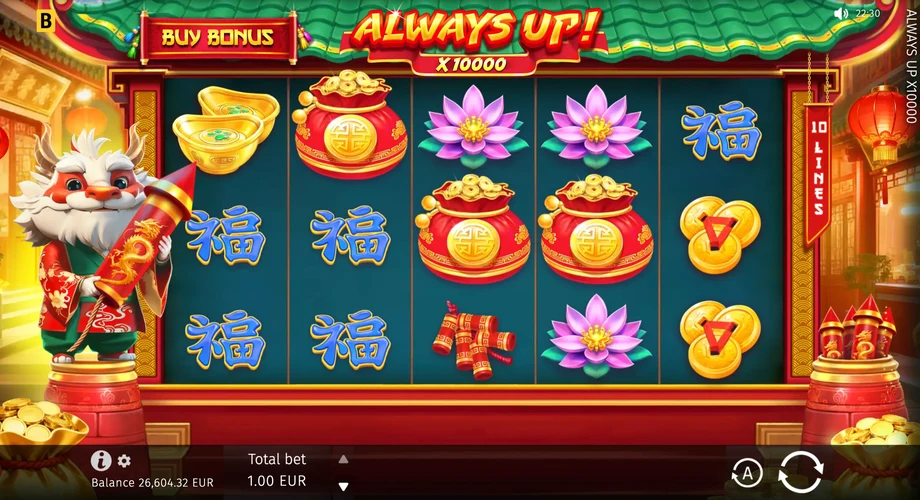 Captura del juego Always Up! x10000, tragamonedas de BGaming disponible en 1win