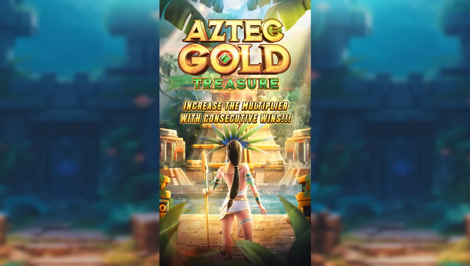 Banner de Aztec Gold Treasure, tragamonedas de Nextspin disponible en 1win