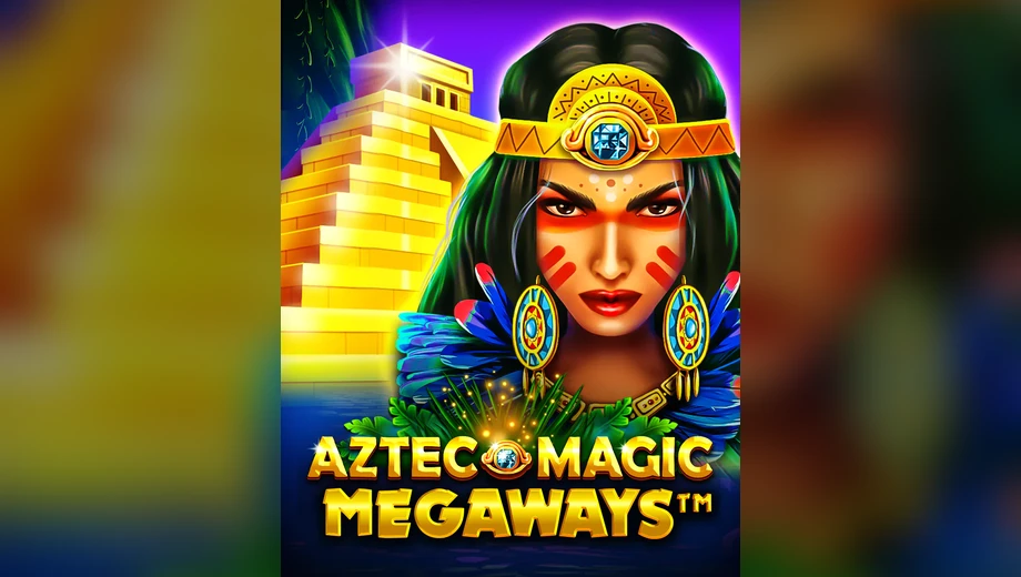 Banner de Aztec Magic Megaways, tragamonedas de BGaming disponible en 1win