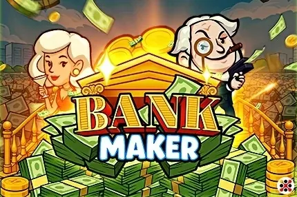 Banner de Bank Maker, tragamonedas de Mancala disponible en 1win