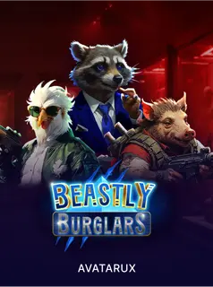 Beastly Burglars, tragamonedas de AvatarUX en 1win Chile