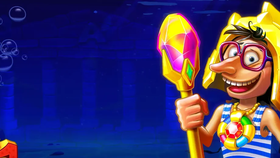 Banner de Big Atlantis Frenzy, tragamonedas de BGaming disponible en 1win